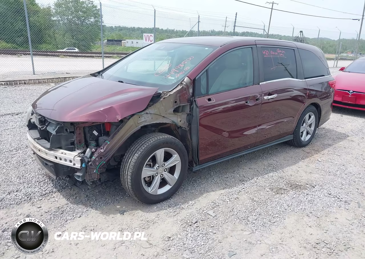 2018 Honda Odyssey Ex-L VIN:5FNRL6H74JB006812 - 2
