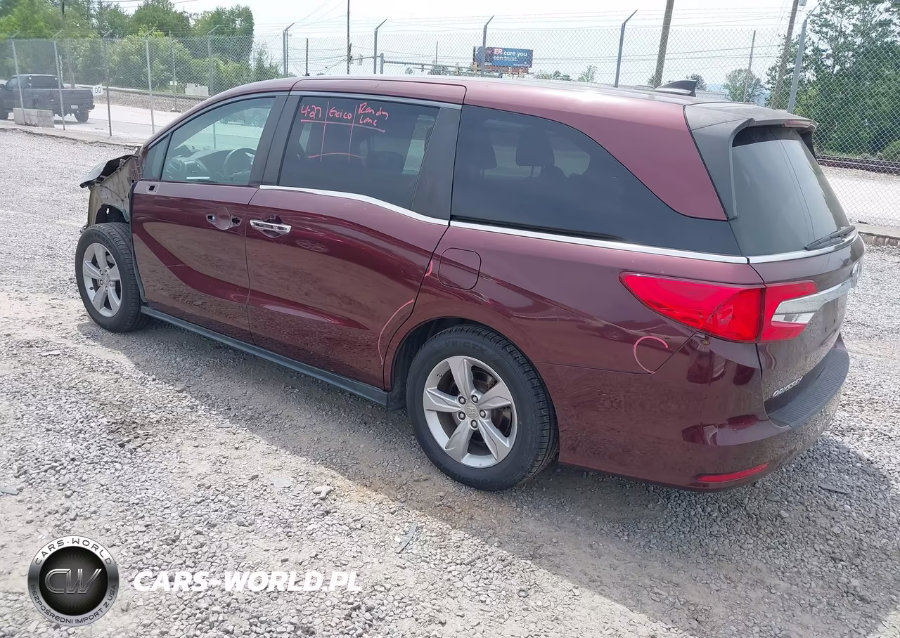 2018 Honda Odyssey Ex-L VIN:5FNRL6H74JB006812 - 3