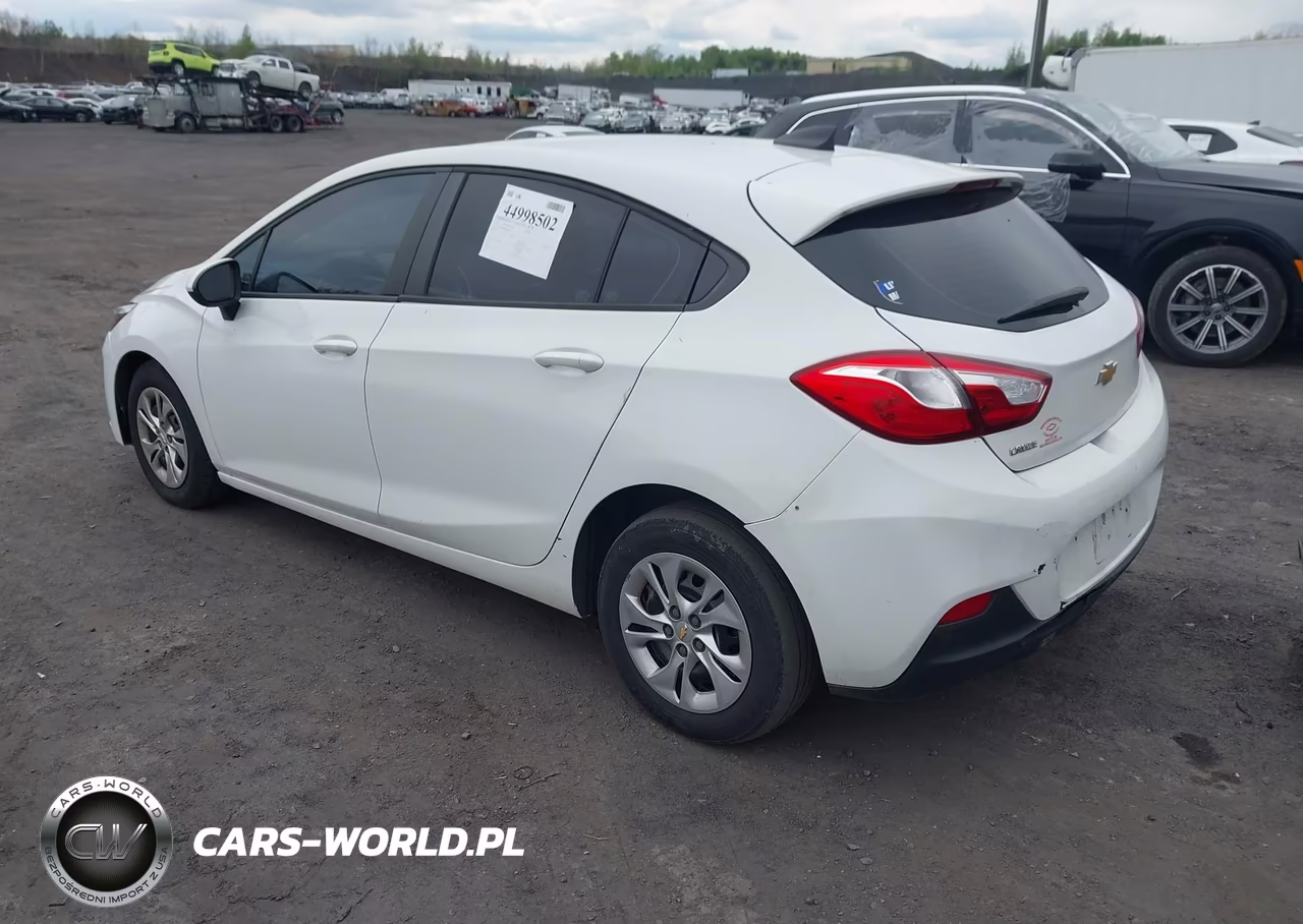 2019 Chevrolet Cruze Ls VIN:3G1BC6SM3KS534326 - 3