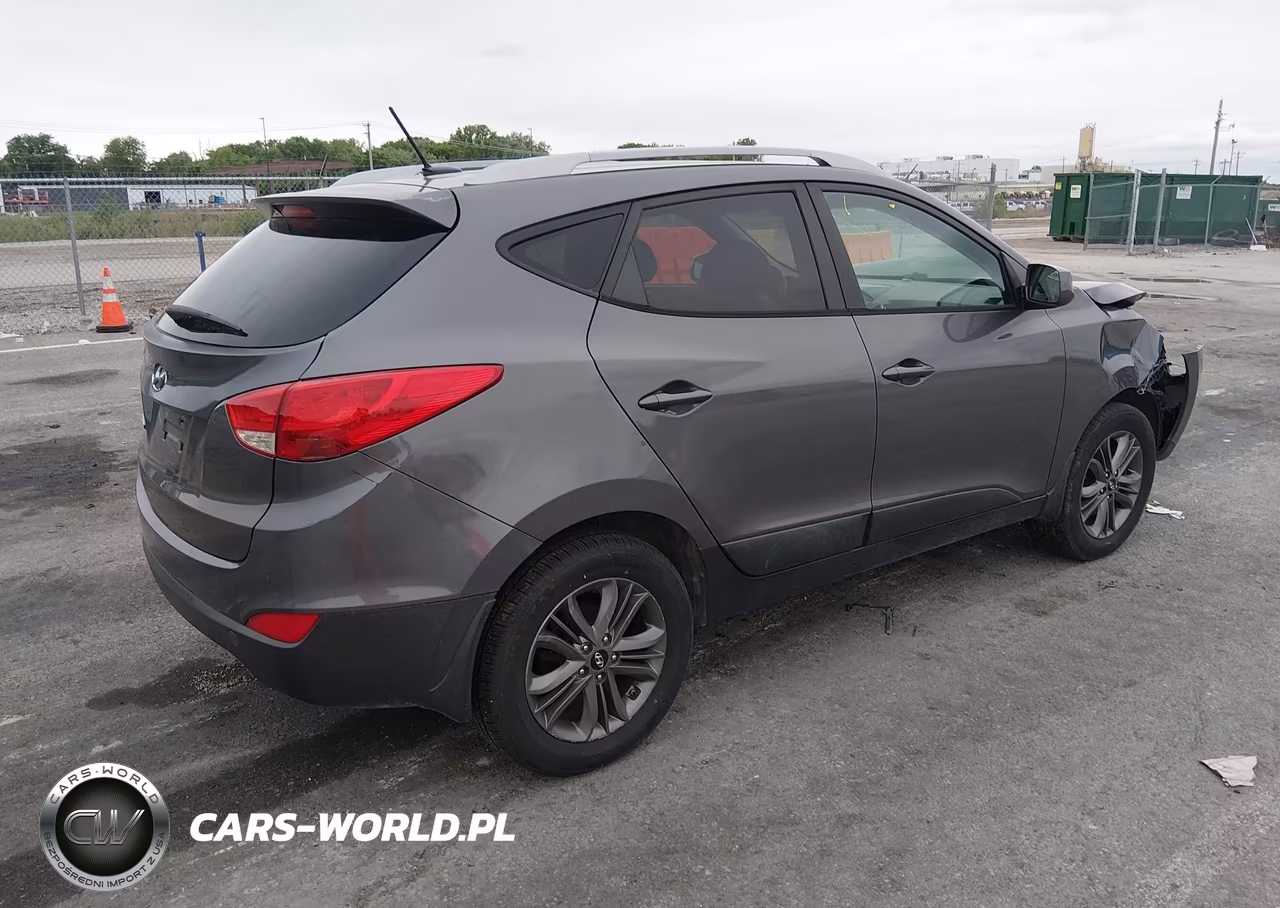 2014 Hyundai Tucson Se VIN:KM8JU3AGXEU925001 - 4