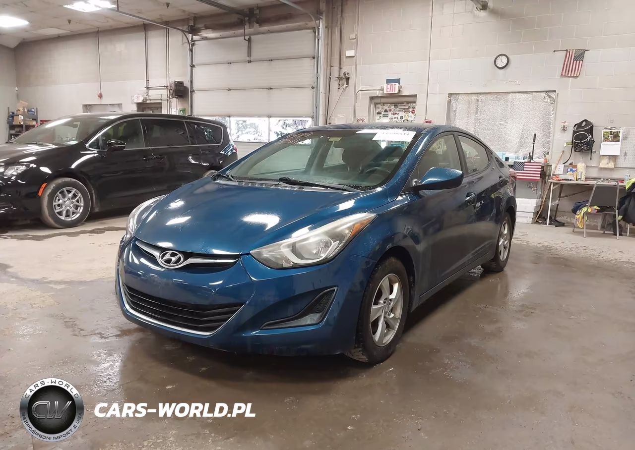 2014 Hyundai Elantra Se VIN:KMHDH4AE8EU131815 - 2