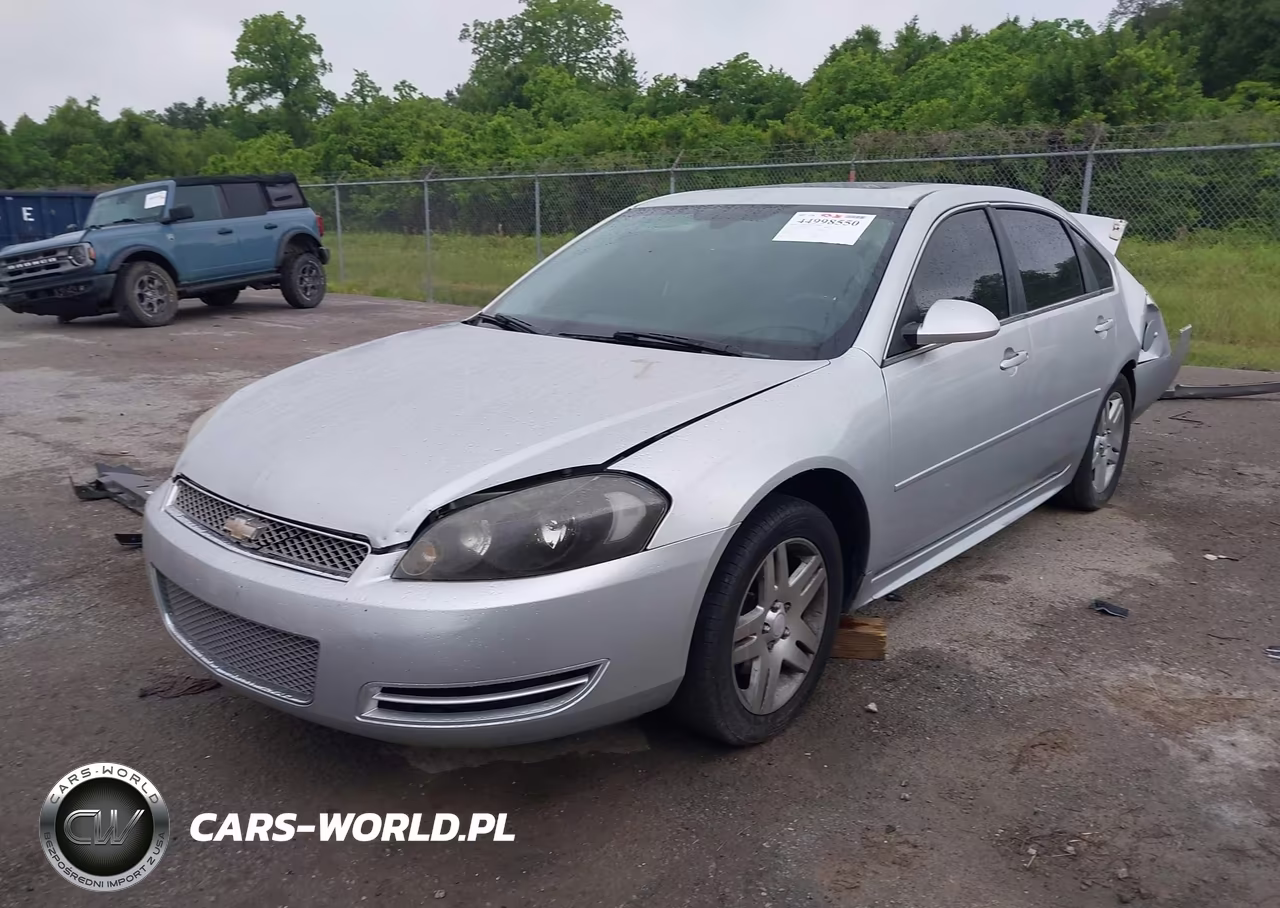 2012 Chevrolet Impala Lt VIN:2G1WG5E34C1144979 - 2