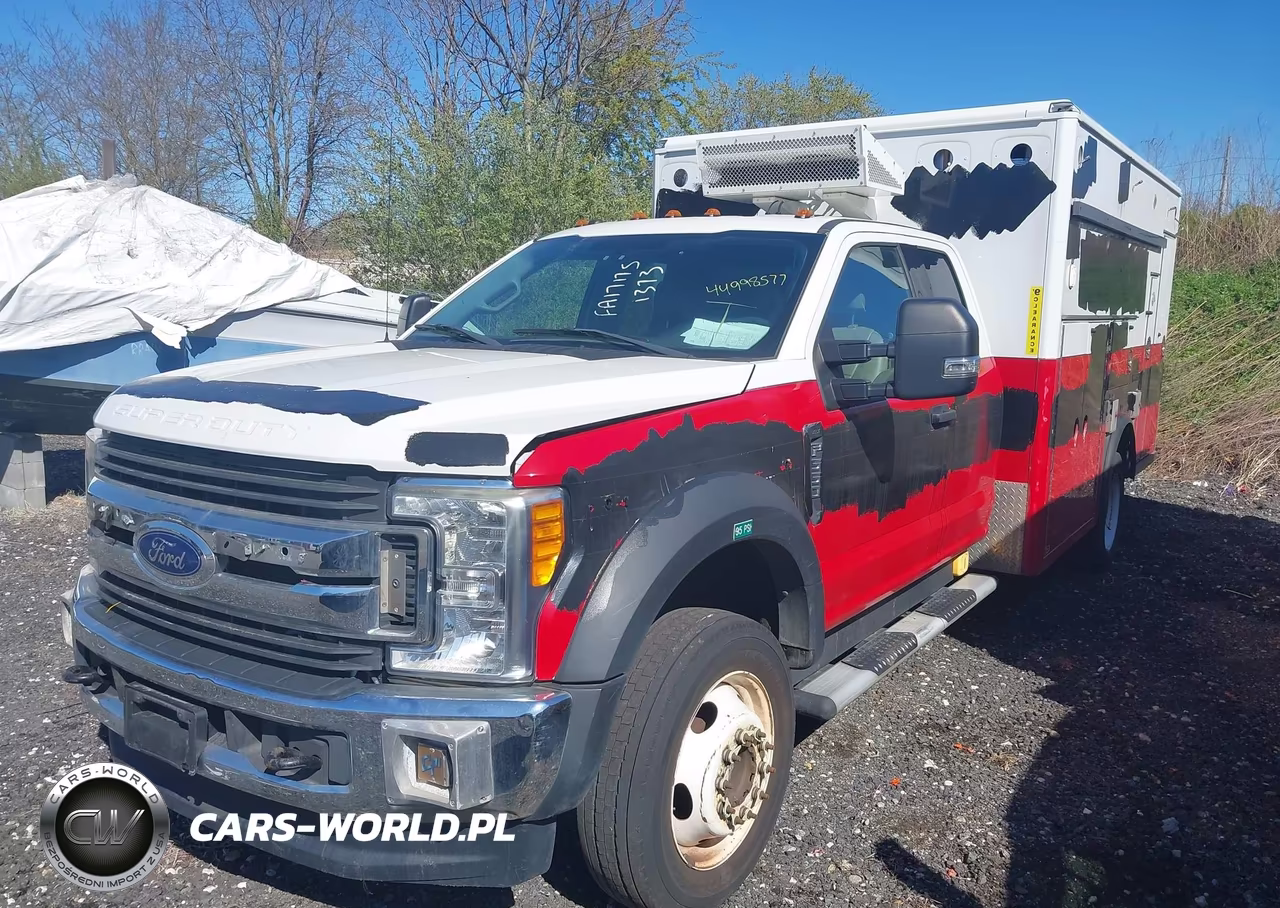 2017 Ford F-550 Chassis Xlt VIN:1FD0X5HT9HEE07588 - 2