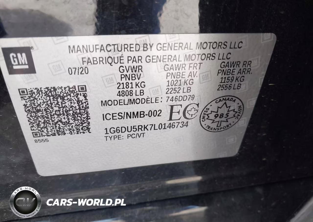 2020 Cadillac Ct5 Sport VIN:1G6DU5RK7L0146734 - 9