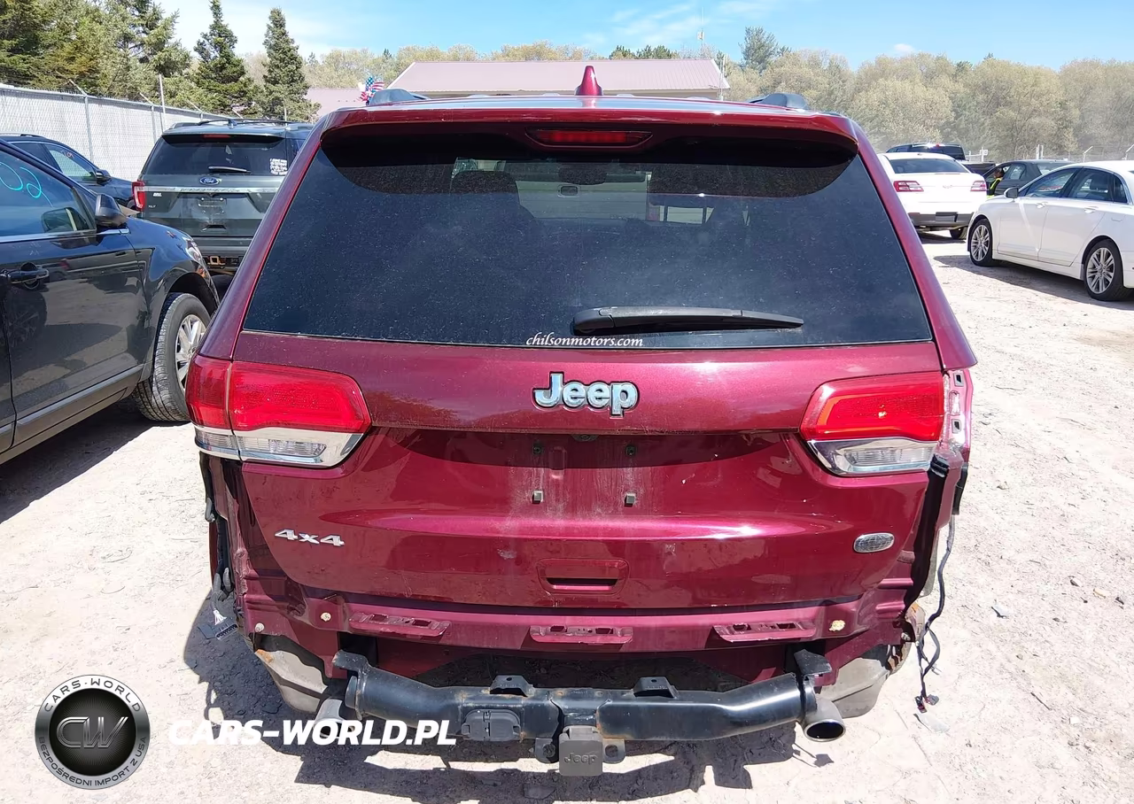 2018 Jeep Grand Cherokee Overland 4X4 VIN:1C4RJFCG7JC259861 - 16