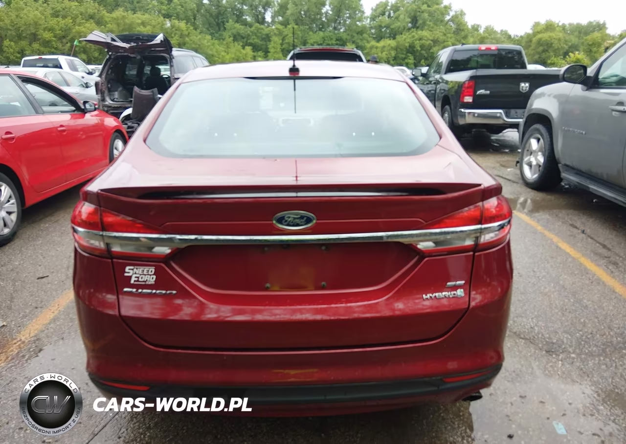 2017 Ford Fusion Hybrid Se VIN:3FA6P0LU6HR165170 - 16