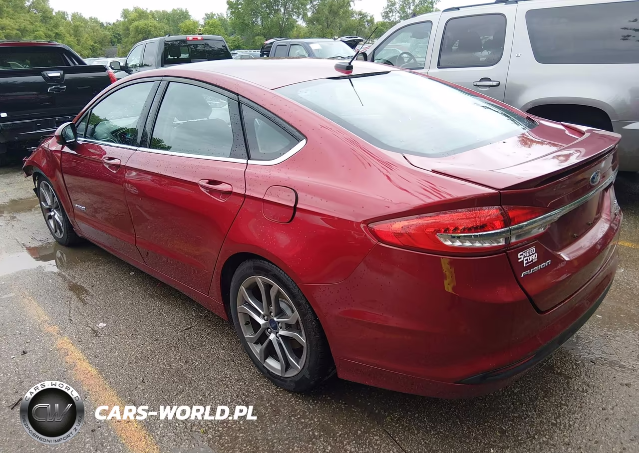 2017 Ford Fusion Hybrid Se VIN:3FA6P0LU6HR165170 - 3