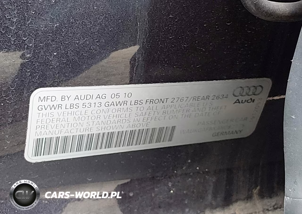 2010 Audi A6 3.0 Premium VIN:WAUKGAFBXAN082775 - 9