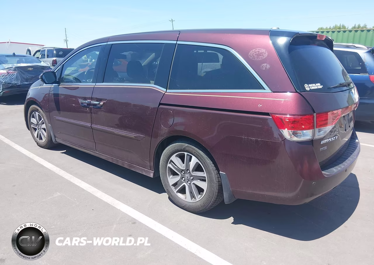 2014 Honda Odyssey Touring-Touring Elite VIN:5FNRL5H98EB053780 - 3