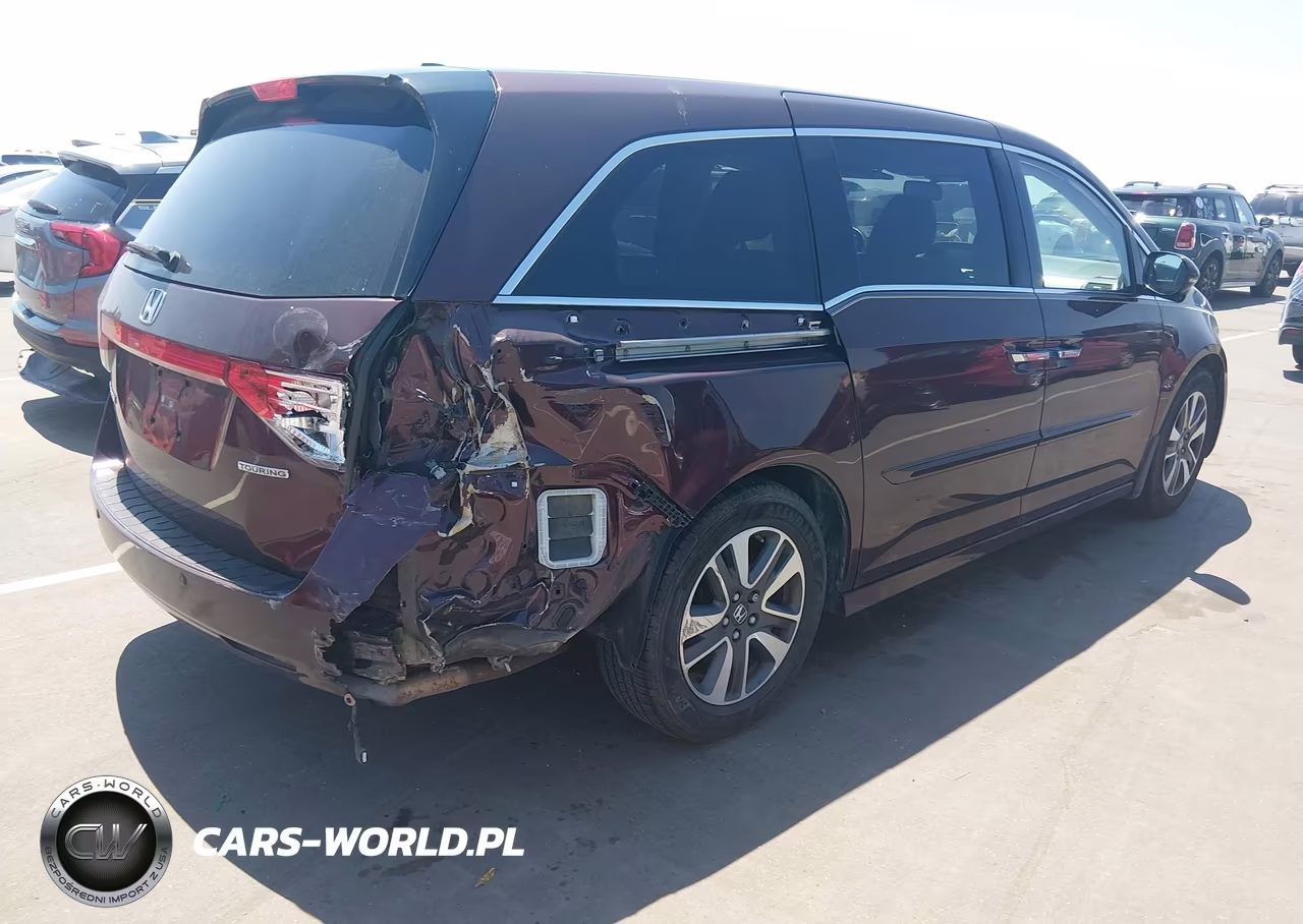 2014 Honda Odyssey Touring-Touring Elite VIN:5FNRL5H98EB053780 - 4
