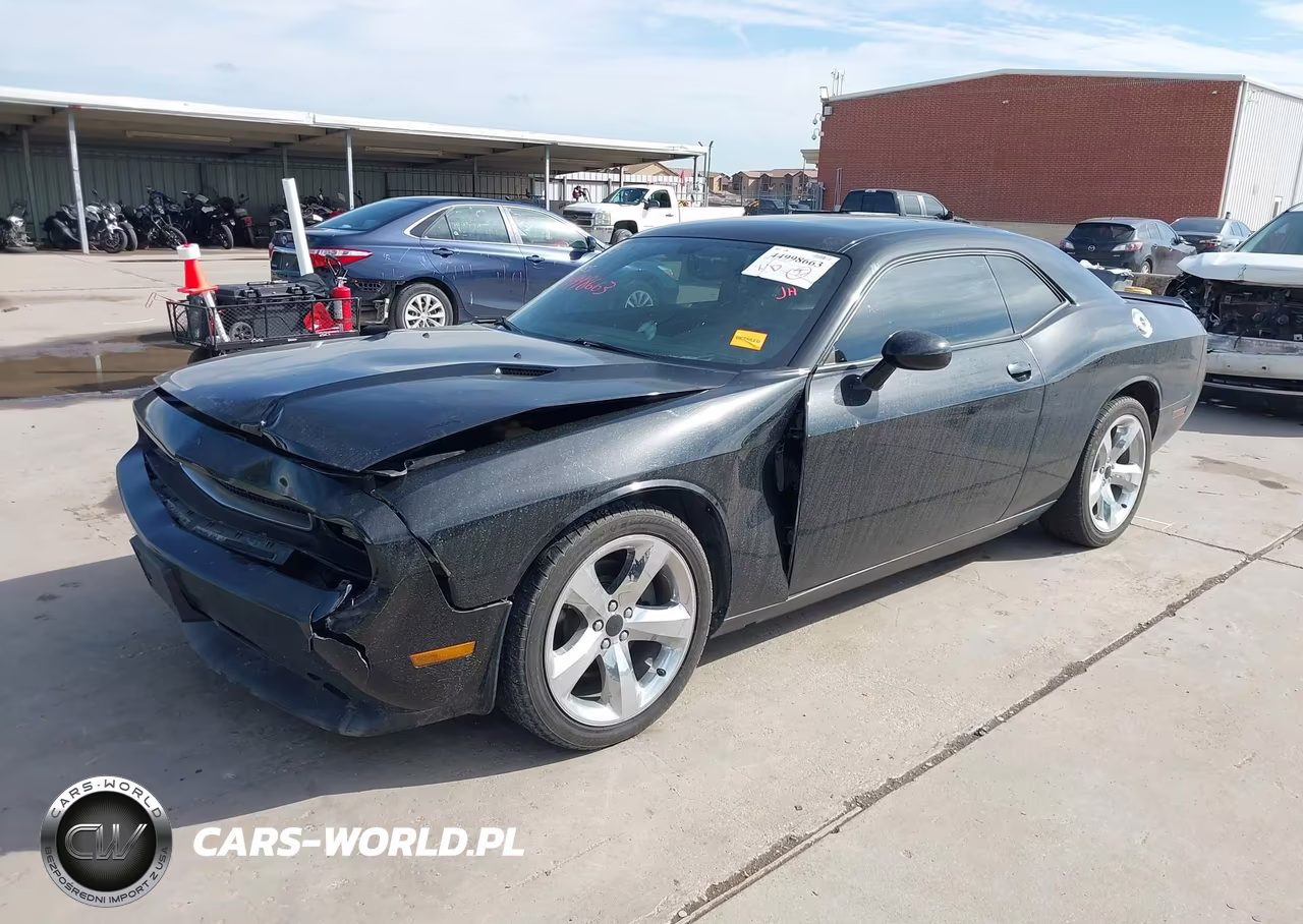 2012 Dodge Challenger Sxt VIN:2C3CDYAGXCH105323 - 2