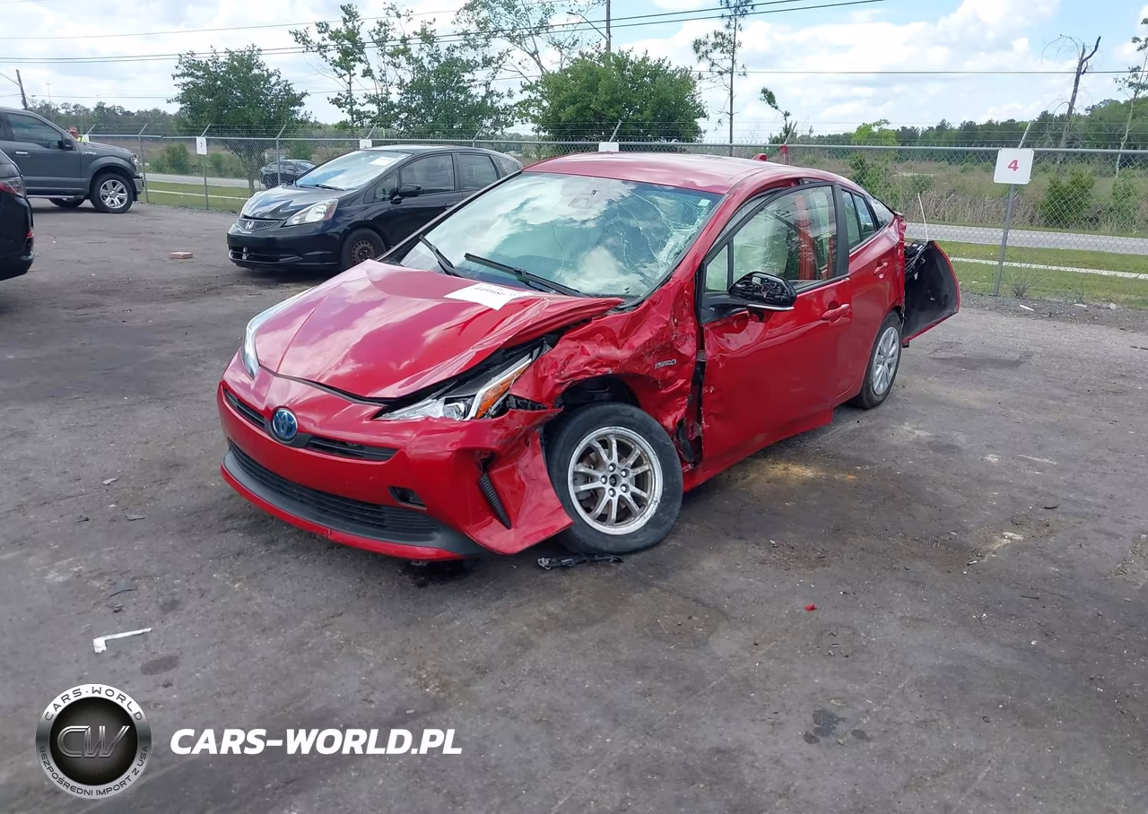 2021 Toyota Prius L Eco VIN:JTDKAMFU8M3147260 - 2