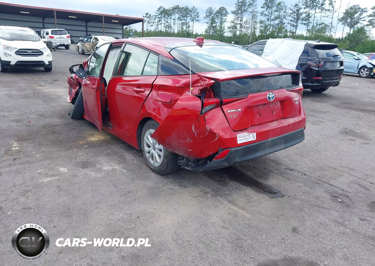 2021 Toyota Prius L Eco VIN:JTDKAMFU8M3147260 - 3