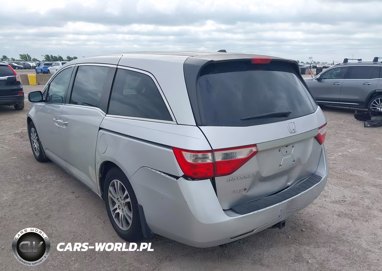 2012 Honda Odyssey Ex-L VIN:5FNRL5H64CB007401 - 3