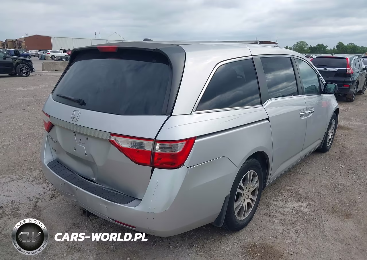 2012 Honda Odyssey Ex-L VIN:5FNRL5H64CB007401 - 4