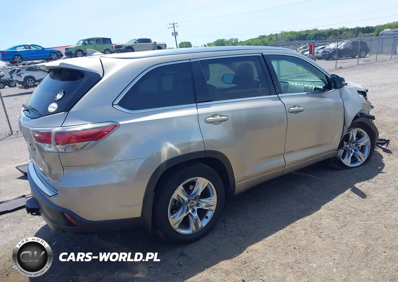 2016 Toyota Highlander Limited V6 VIN:5TDDKRFH6GS326048 - 4
