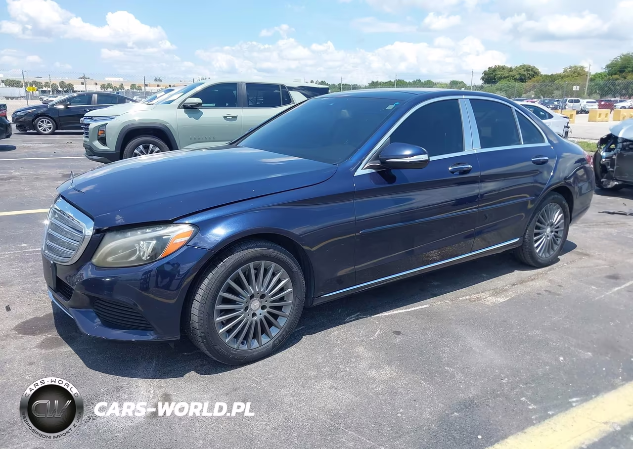 2015 Mercedes-Benz C 300 Luxury 4Matic VIN:55SWF4KB6FU034595 - 2