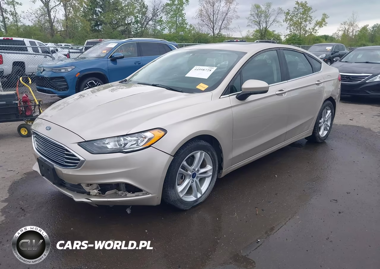 2018 Ford Fusion Se VIN:3FA6P0HD4JR201923 - 2