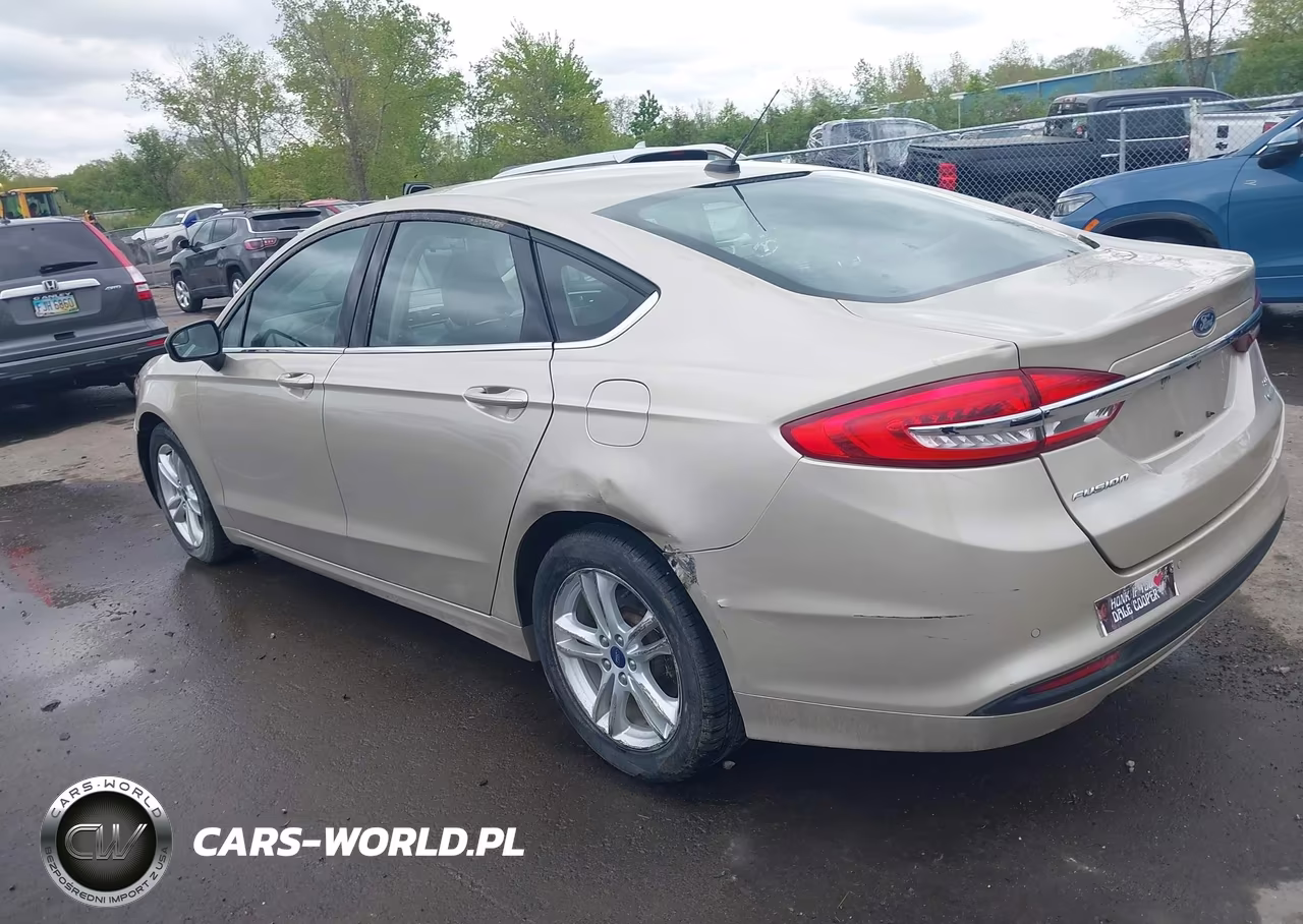 2018 Ford Fusion Se VIN:3FA6P0HD4JR201923 - 3