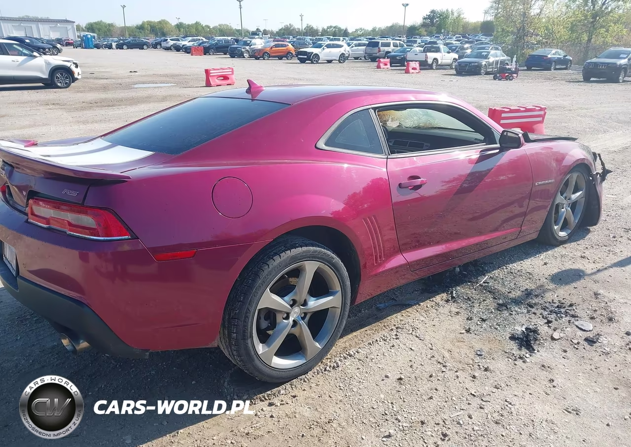 2014 Chevrolet Camaro 2Lt VIN:2G1FC1E33E9279959 - 4