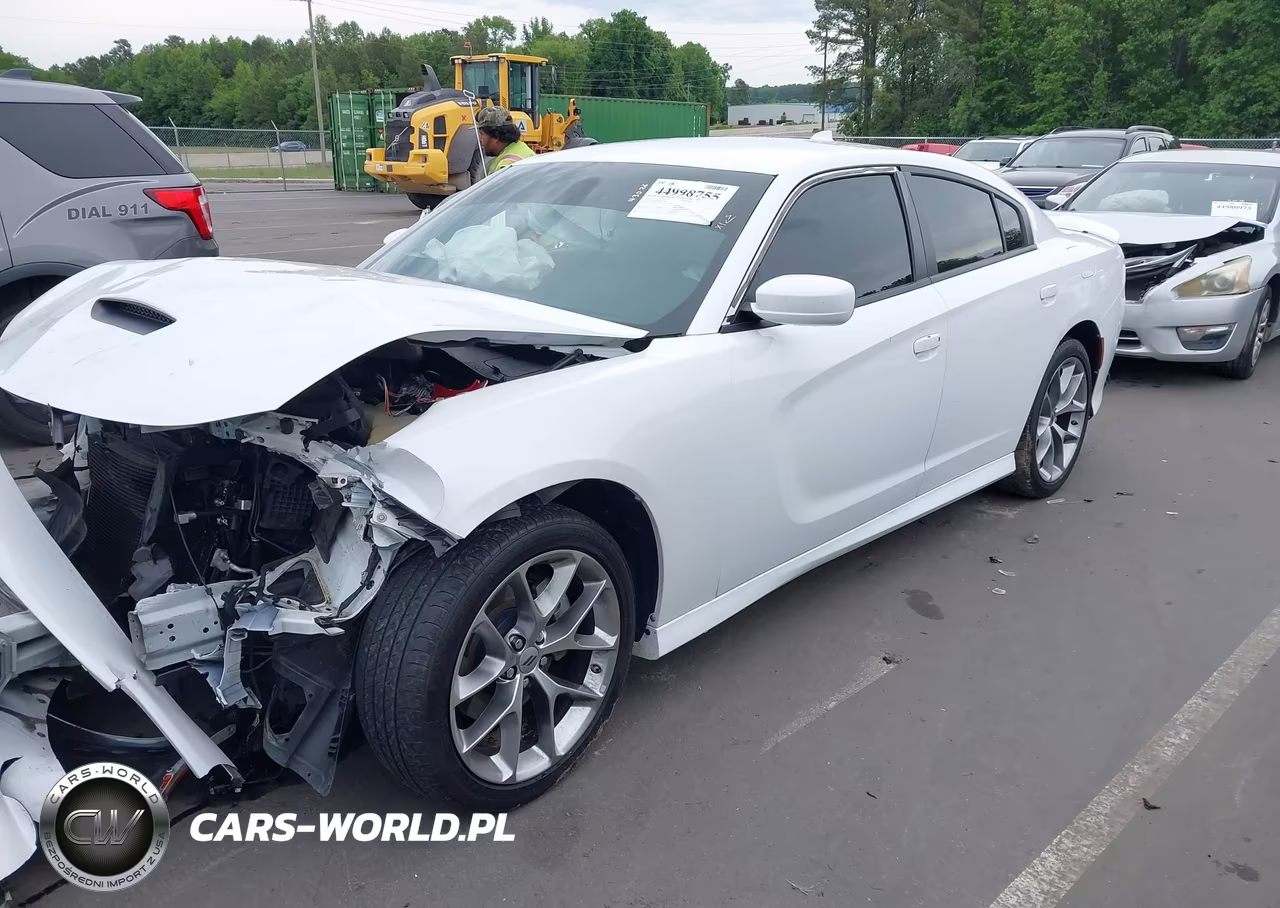 2022 Dodge Charger Gt Rwd VIN:2C3CDXHG5NH132836 - 2