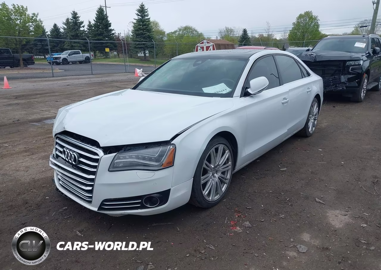 2014 Audi A8 L 3.0T VIN:WAURGAFD3EN006546 - 2