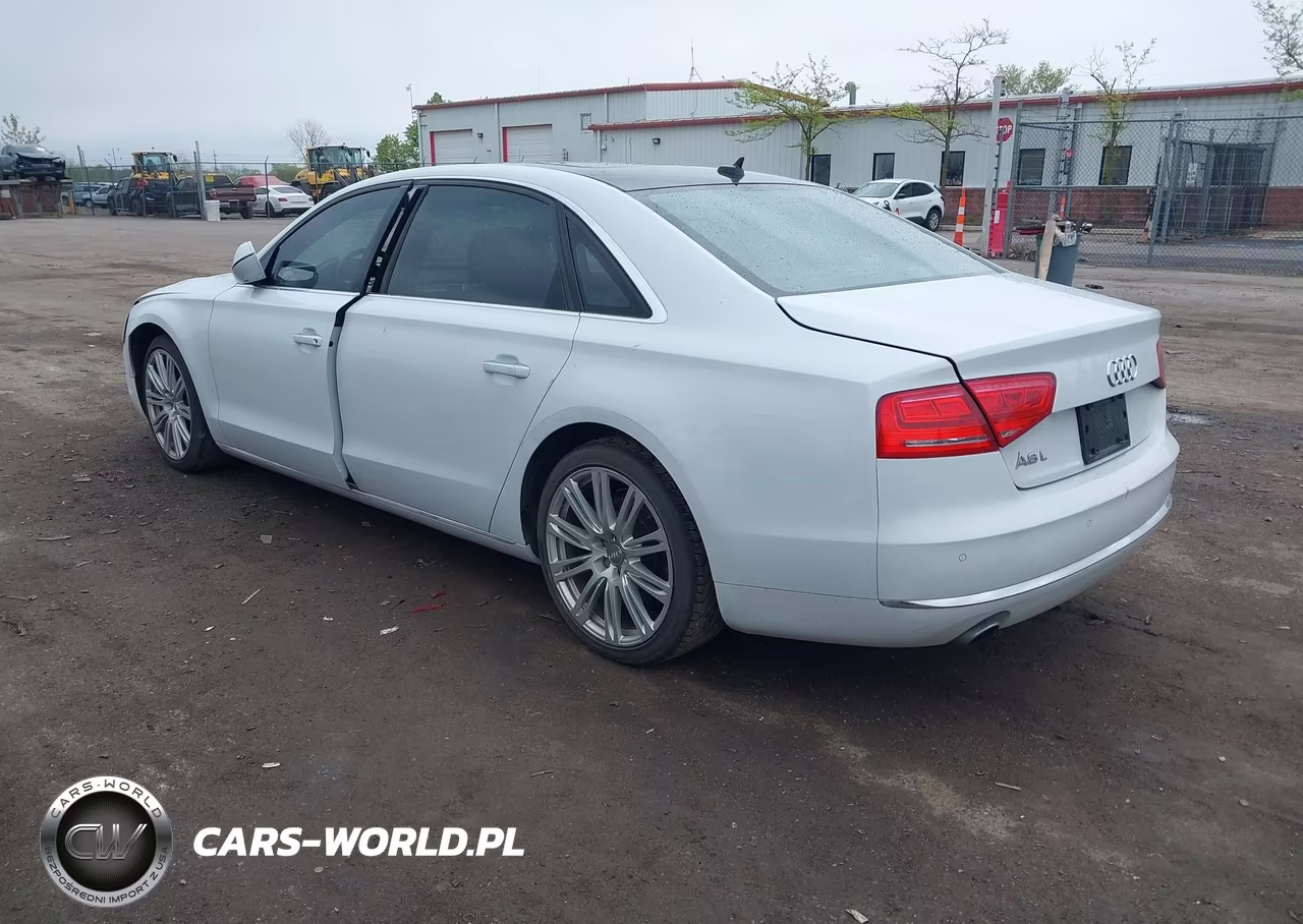 2014 Audi A8 L 3.0T VIN:WAURGAFD3EN006546 - 3