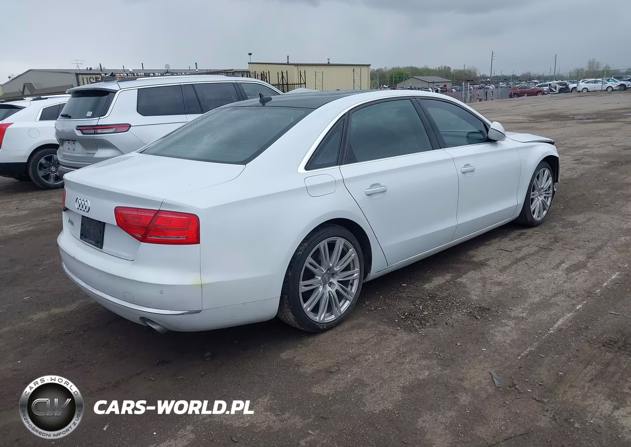 2014 Audi A8 L 3.0T VIN:WAURGAFD3EN006546 - 4