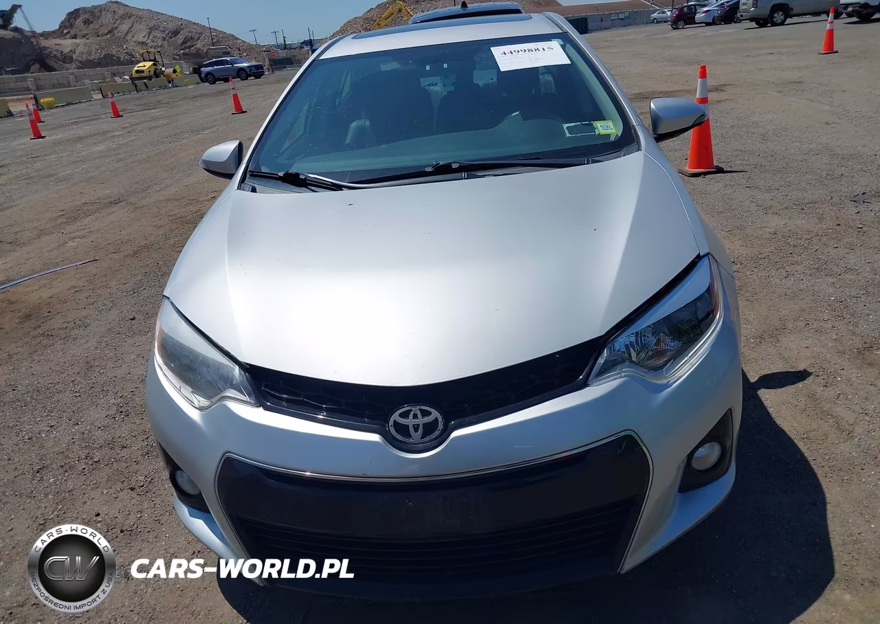 2015 Toyota Corolla S Plus VIN:2T1BURHE4FC230107 - 12