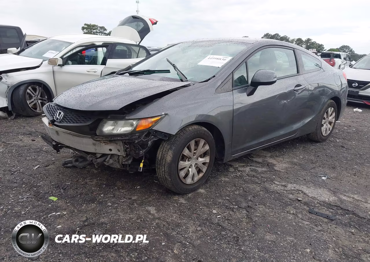 2012 Honda Civic Lx VIN:2HGFG3B50CH535976 - 2