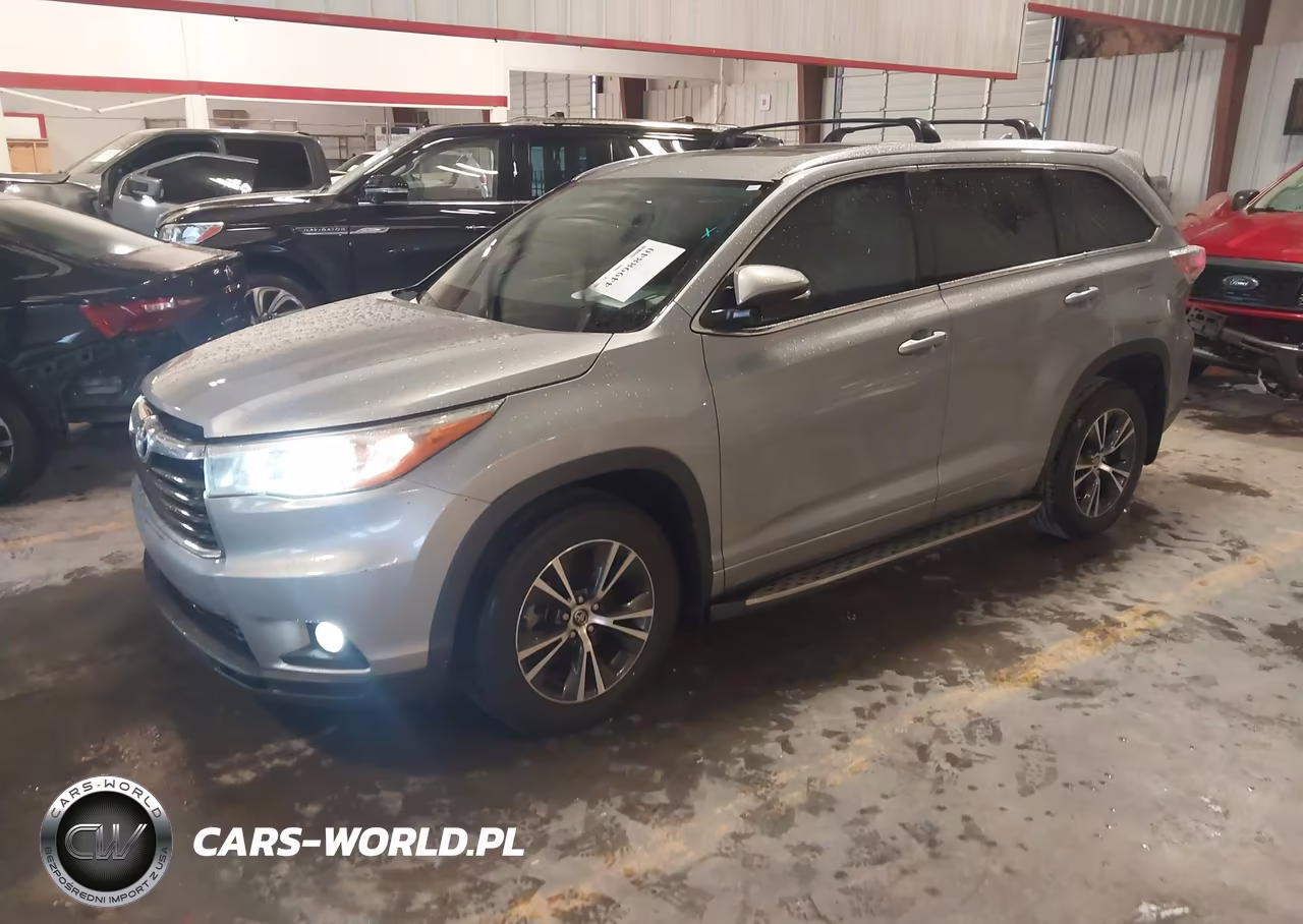 2016 Toyota Highlander Xle V6 VIN:5TDKKRFH6GS140372 - 2