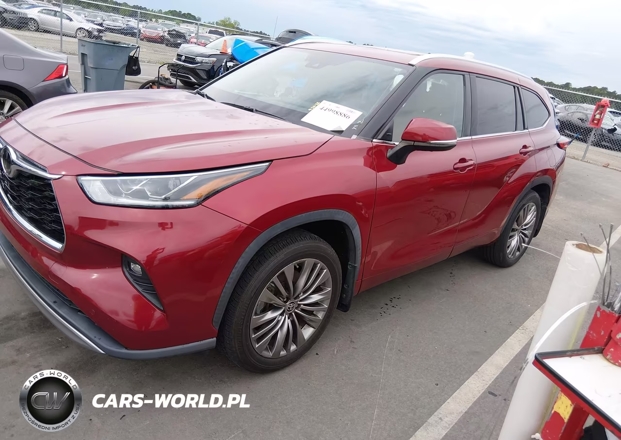 2020 Toyota Highlander Platinum VIN:5TDFZRBH7LS040083 - 2