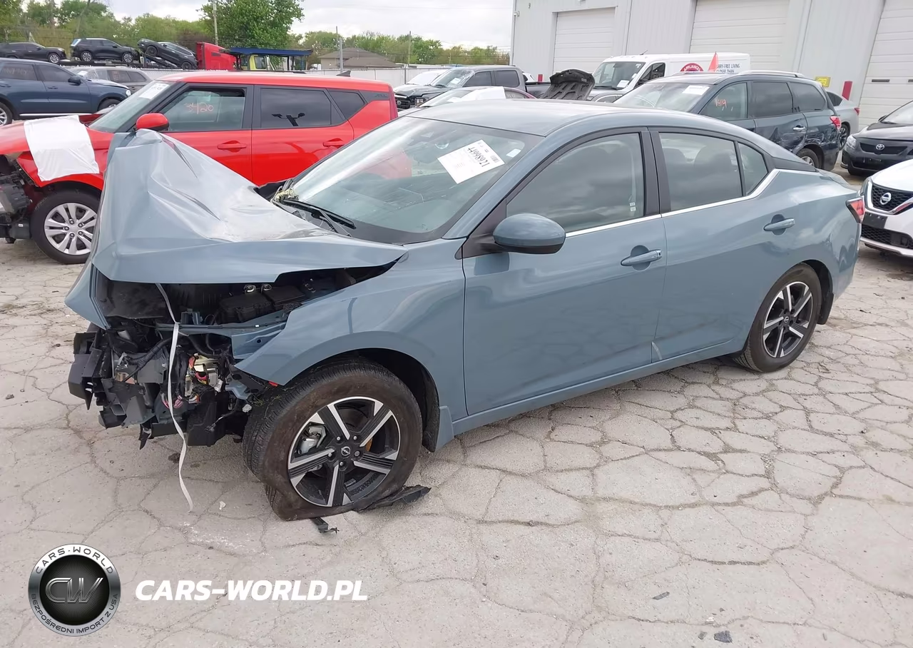 2025 Nissan Sentra Sv VIN:3N1AB8CV8SY411744 - 2