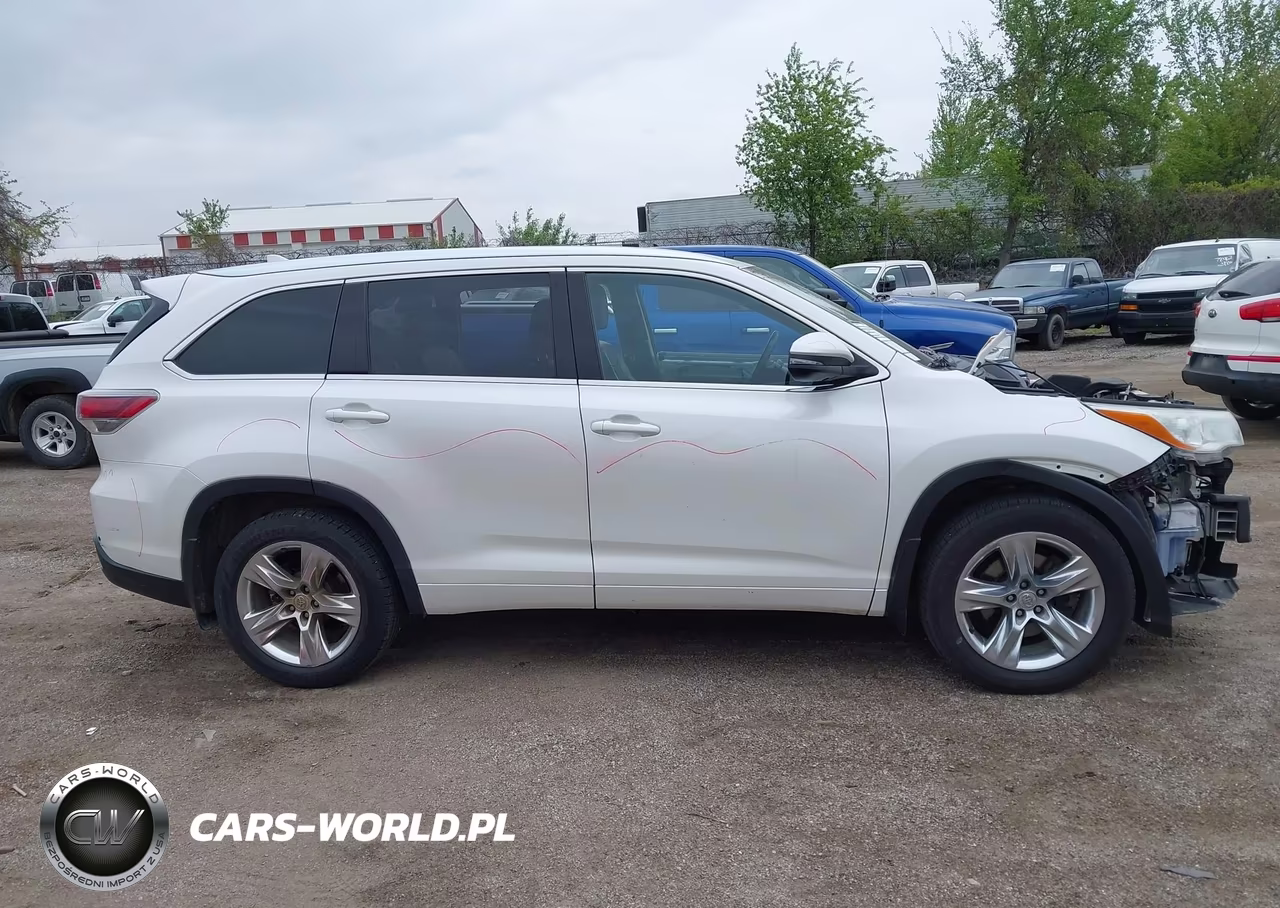 2015 Toyota Highlander Limited V6 VIN:5TDDKRFH8FS173011 - 14