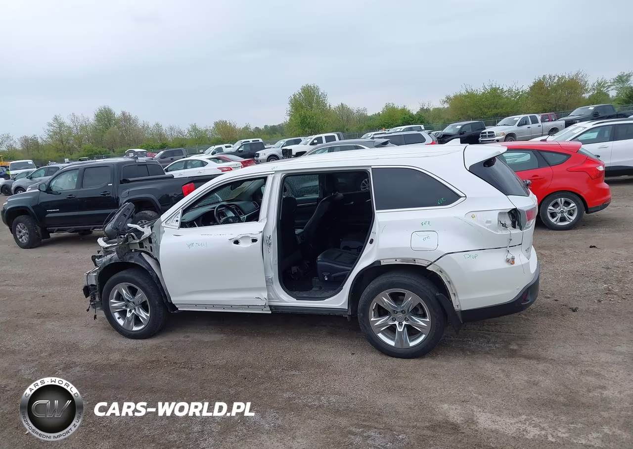 2015 Toyota Highlander Limited V6 VIN:5TDDKRFH8FS173011 - 15