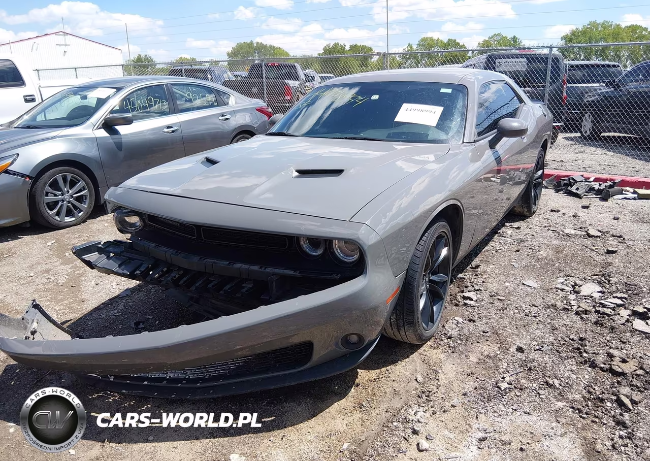 2017 Dodge Challenger Sxt VIN:2C3CDZAGXHH613904 - 2