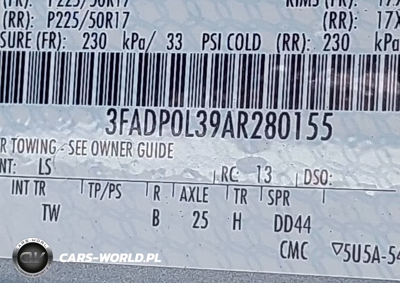2010 Ford Fusion Hybrid VIN:3FADP0L39AR280155 - 9