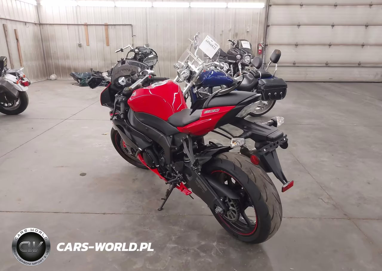 2012 Kawasaki Zx600 R VIN:JKAZX4R13CA033296 - 3