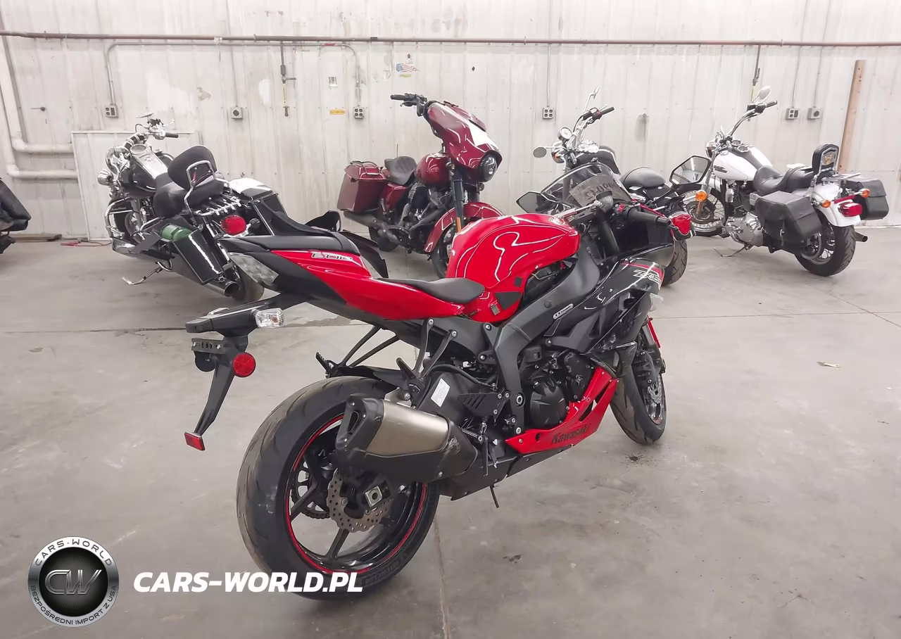 2012 Kawasaki Zx600 R VIN:JKAZX4R13CA033296 - 4