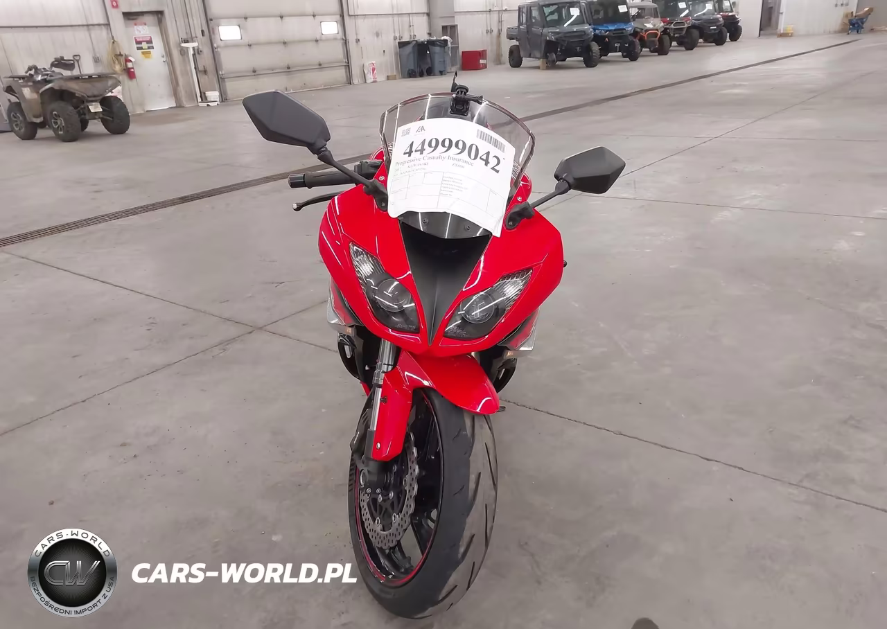 2012 Kawasaki Zx600 R VIN:JKAZX4R13CA033296 - 5