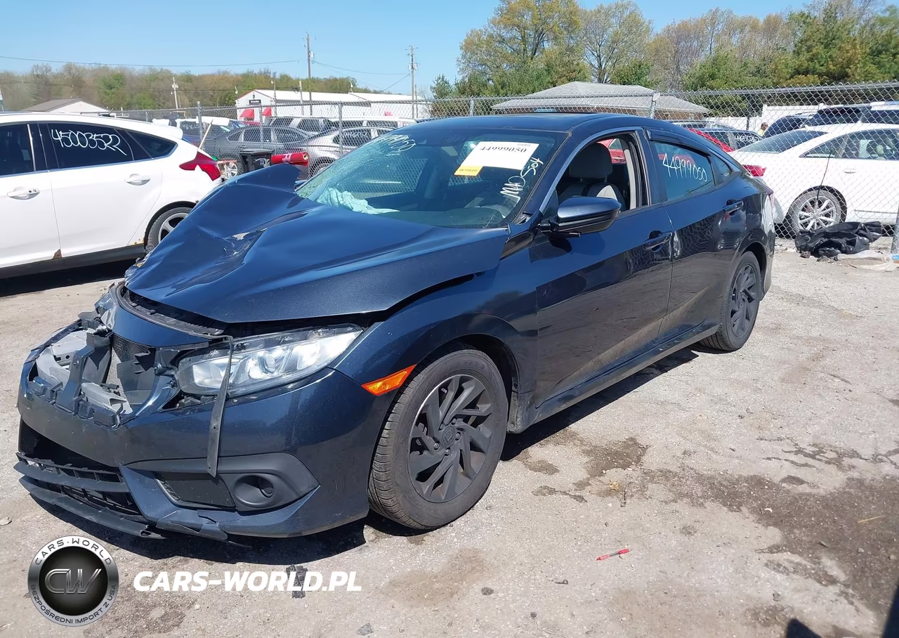 2018 Honda Civic Ex VIN:2HGFC2F8XJH526323 - 2