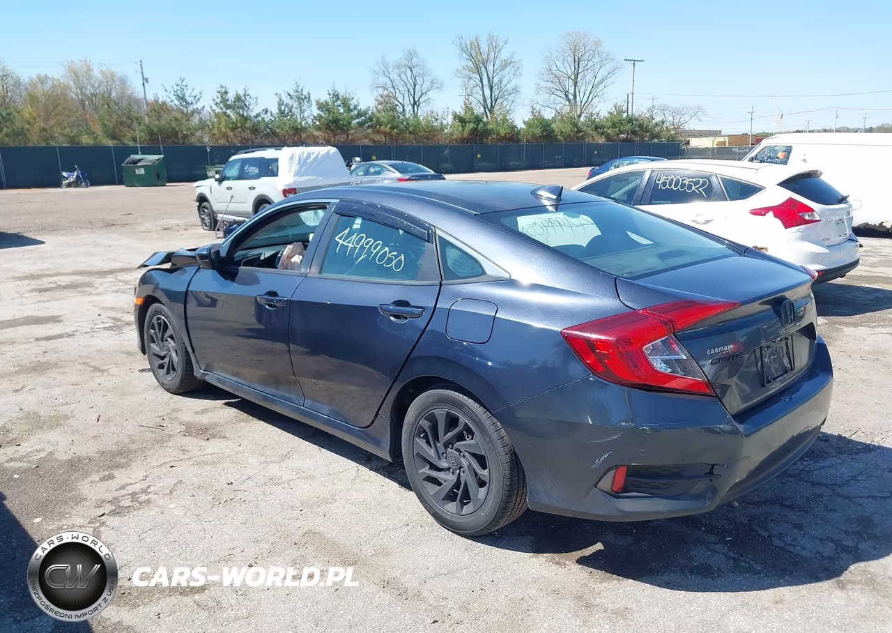 2018 Honda Civic Ex VIN:2HGFC2F8XJH526323 - 3