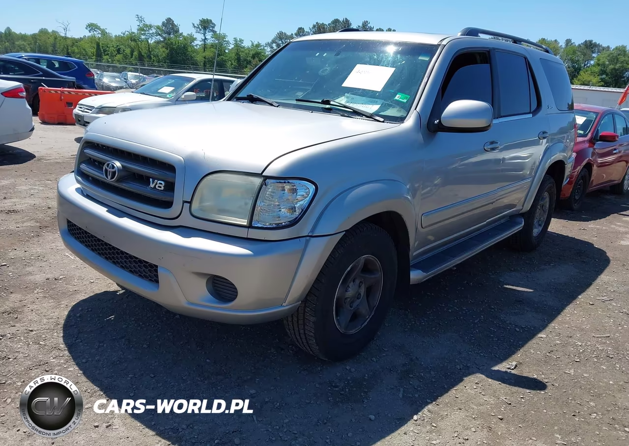 2002 Toyota Sequoia Sr5 V8 VIN:5TDBT44A92S066184 - 2