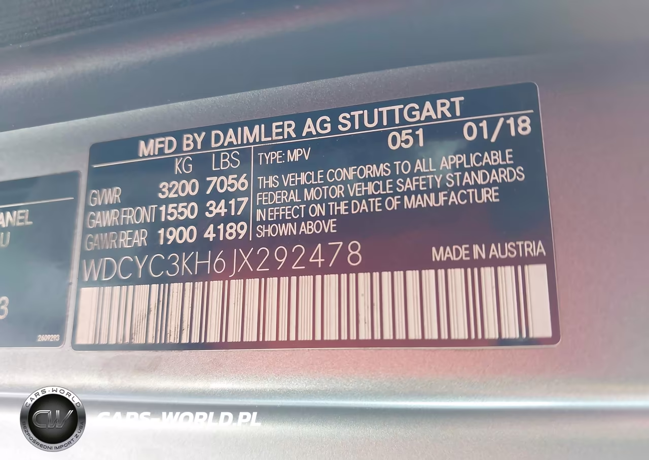 2018 Mercedes-Benz G 550 4Matic VIN:WDCYC3KH6JX292478 - 9