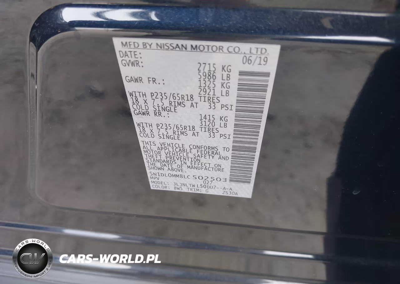 2020 Infiniti Qx60 Luxe Awd VIN:5N1DL0MM8LC502503 - 9