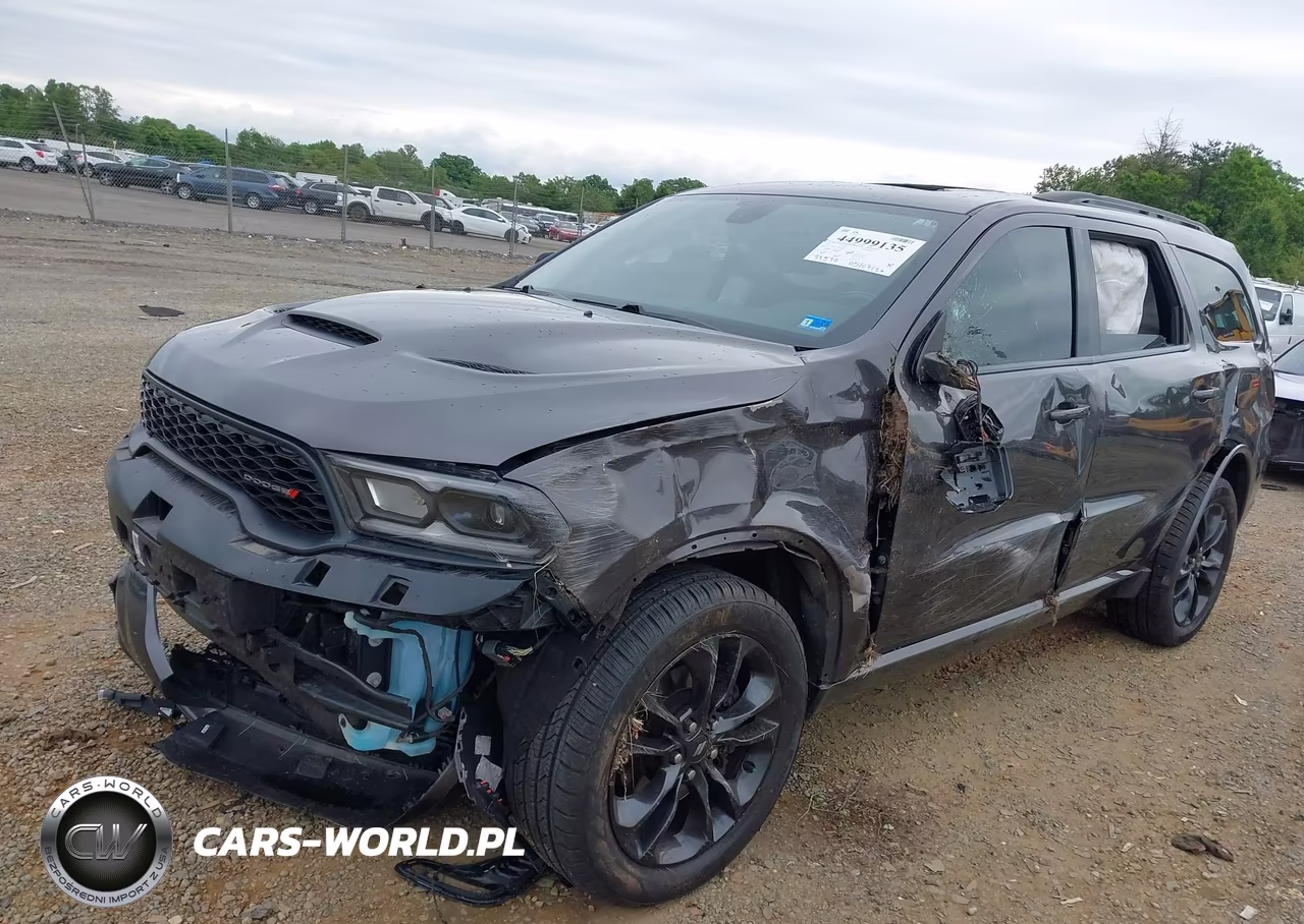 2021 Dodge Durango Gt Plus Awd VIN:1C4RDJDG4MC806033 - 2