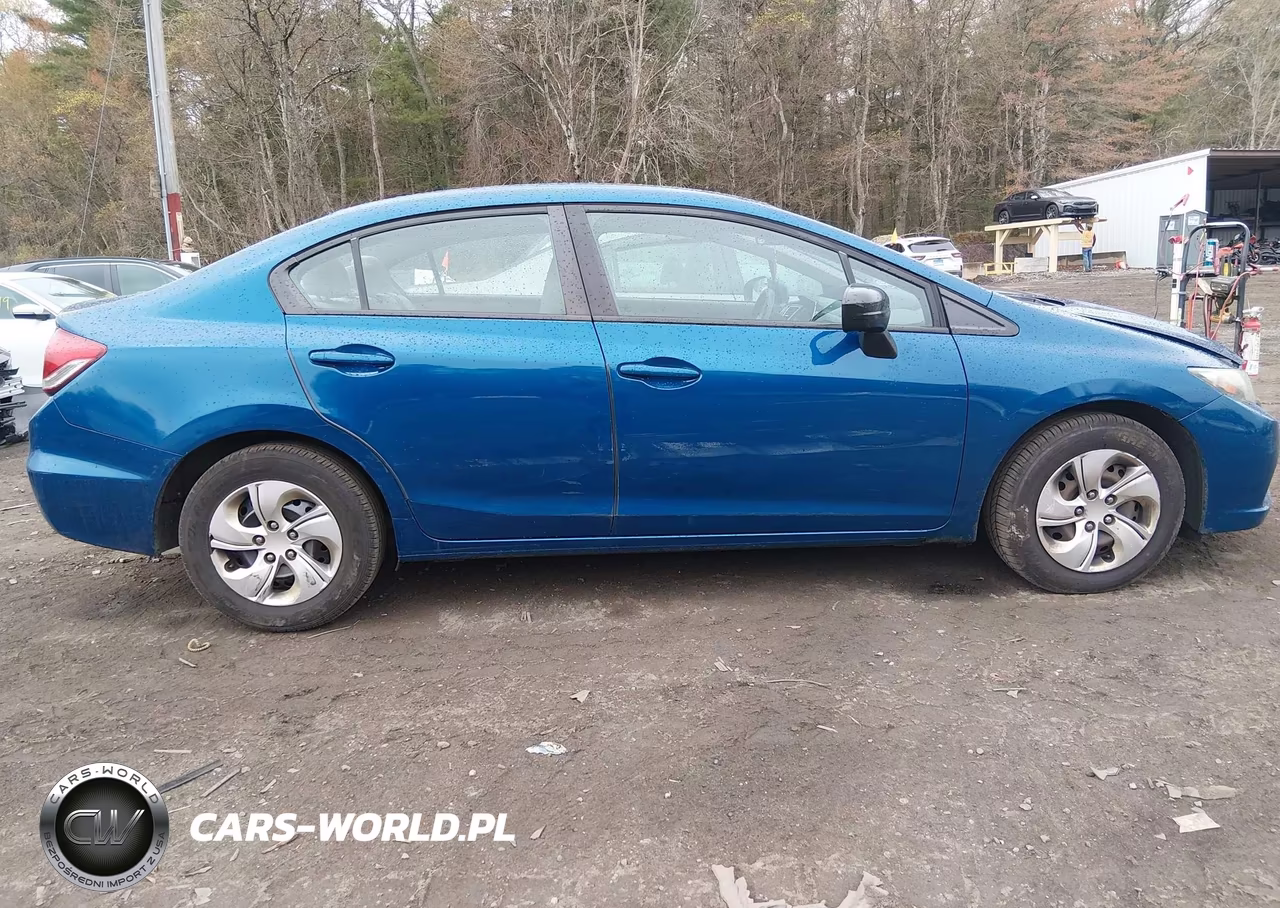 2014 Honda Civic Lx VIN:2HGFB2F54EH557453 - 13