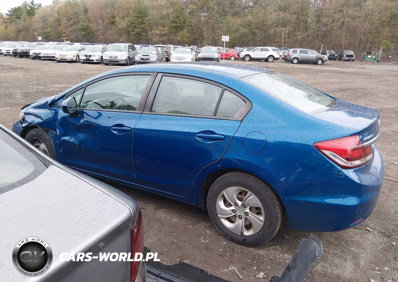 2014 Honda Civic Lx VIN:2HGFB2F54EH557453 - 14