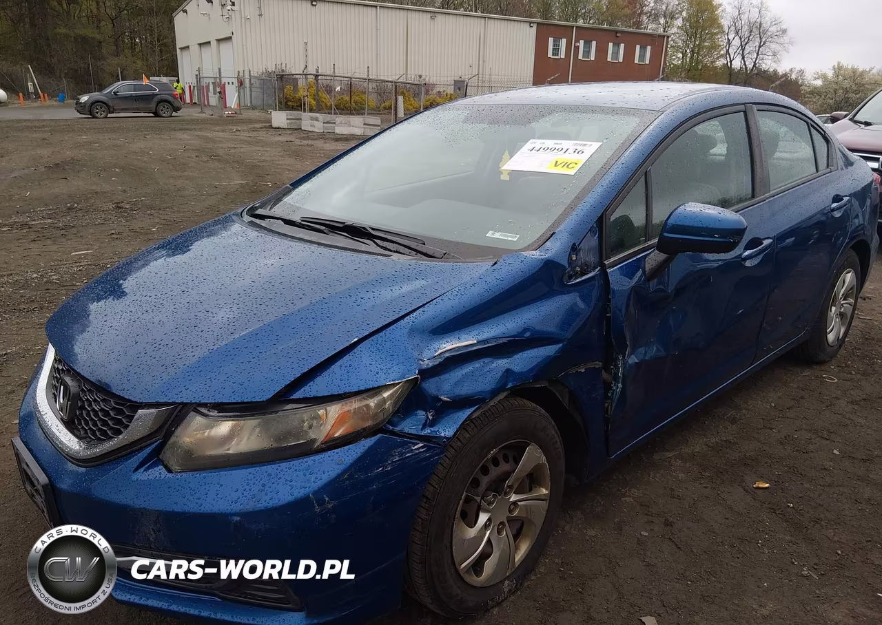 2014 Honda Civic Lx VIN:2HGFB2F54EH557453 - 2
