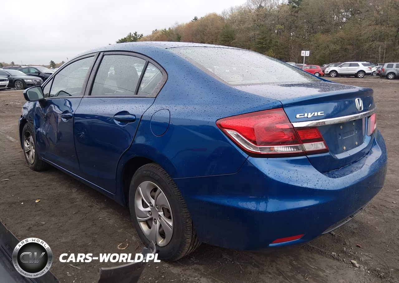 2014 Honda Civic Lx VIN:2HGFB2F54EH557453 - 3